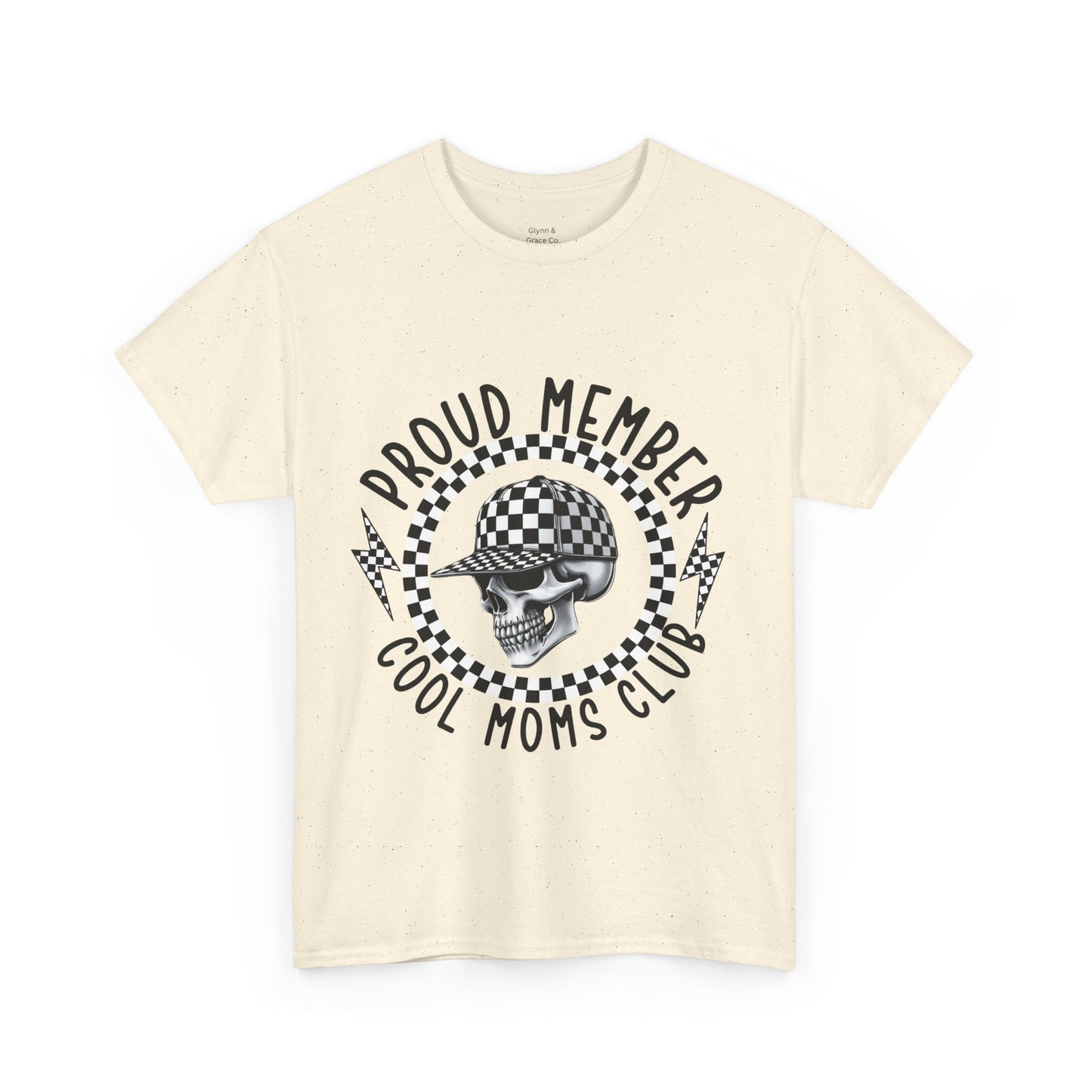 Proud Member Cool Moms Club Tee, Casual Fashion Shirt, Gift for Moms, Unique T-Shirt, Everyday Wear, Mom Life Clothing, Unisex Tee