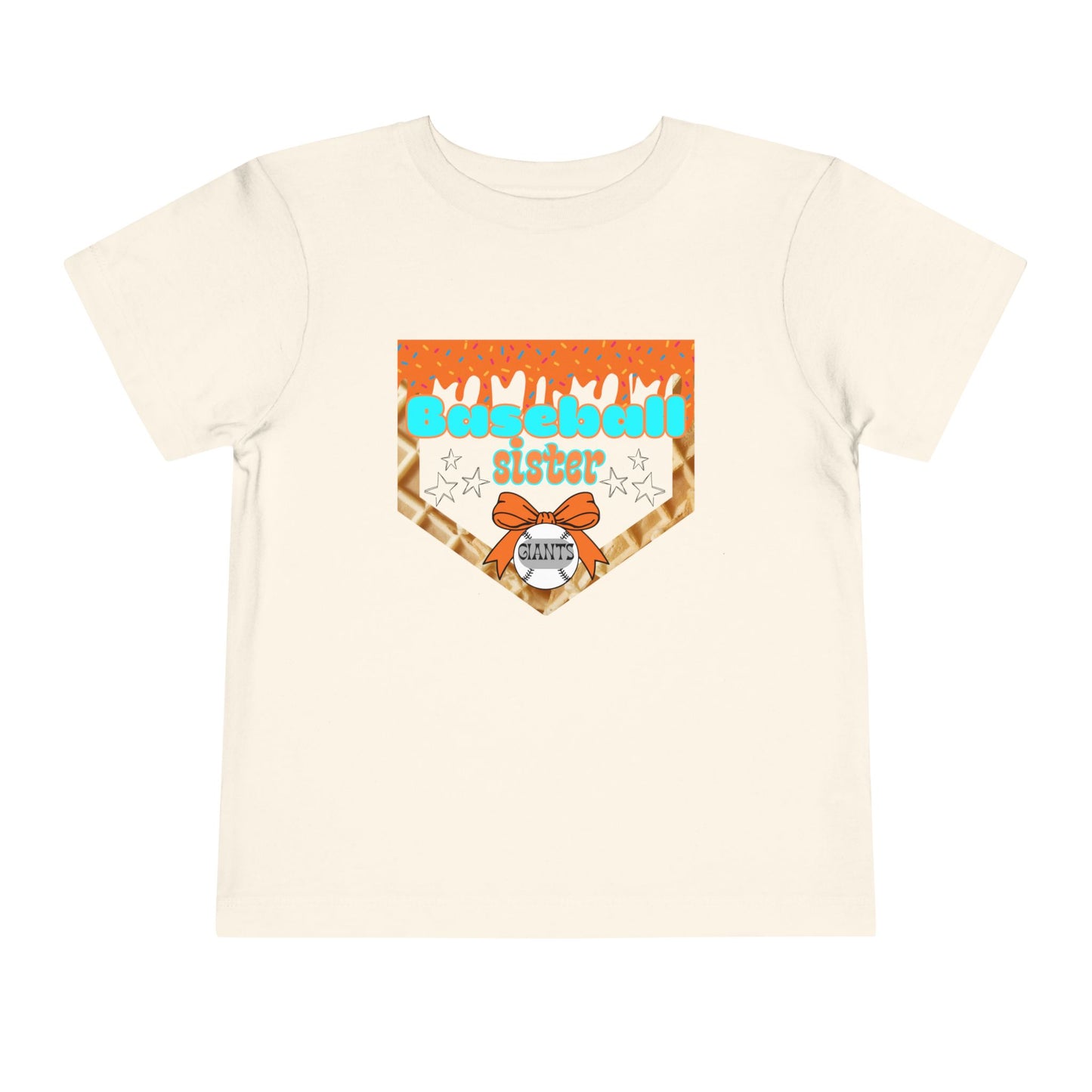 Baseball Sister Toddler Tee, Cute Gift for Young Sports Fans, Summer Playwear, Birthday Party Tee, Baseball Themed Outfit, Youth Clothing