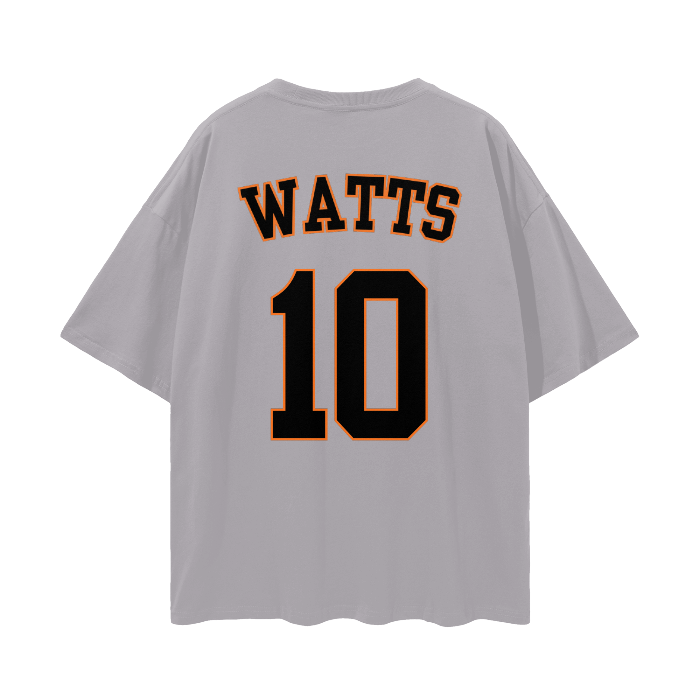 Watts Streetwear Loose Drop Shoulder T-Shirt