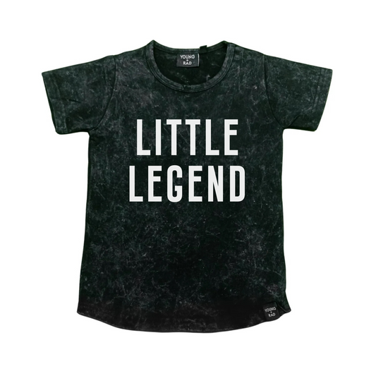 BLACK LITTLE LEGEND TEE