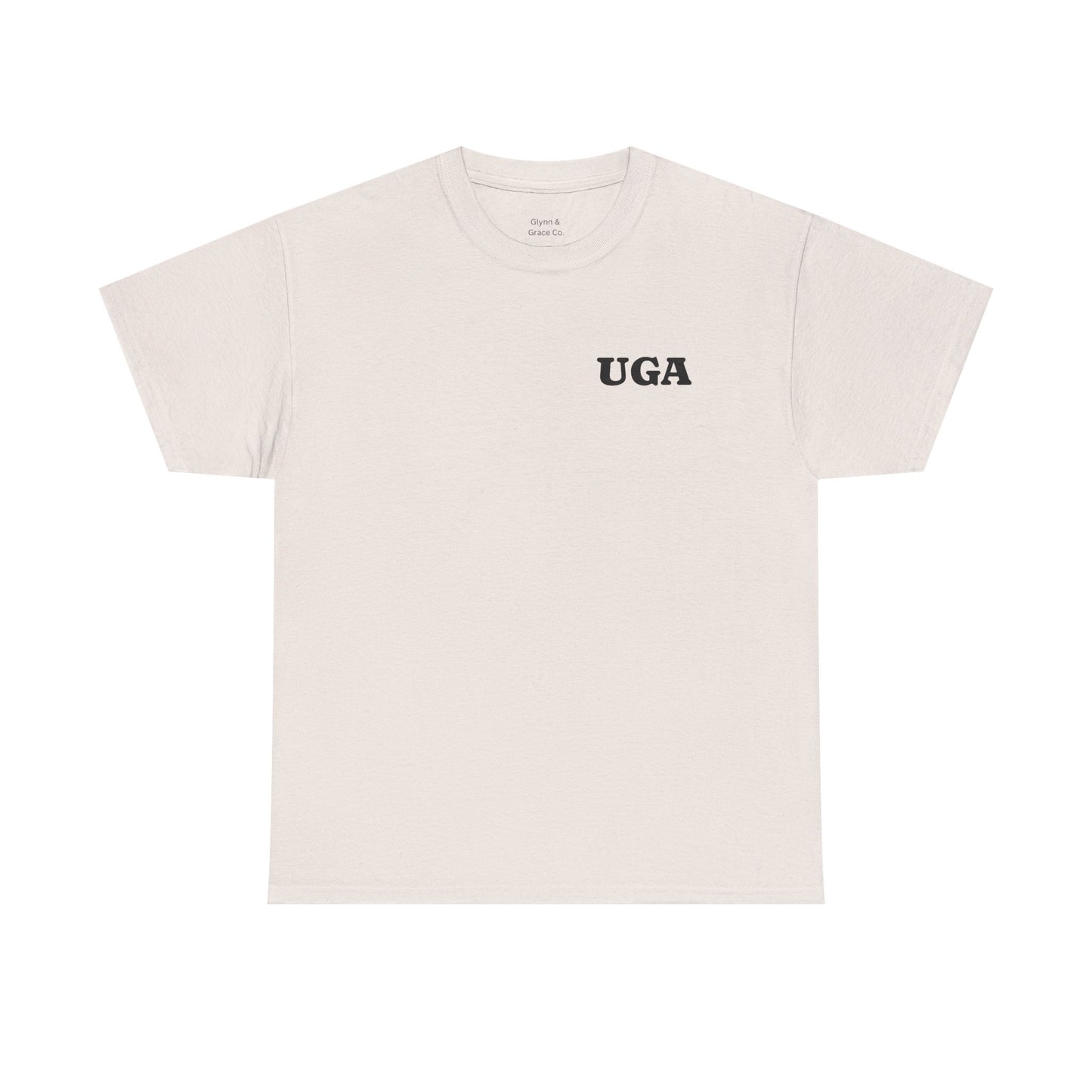 UGA Bulldogs Unisex Heavy Cotton Tee - Sports Shirt, College Apparel, Team Gear, Casual Wear, Gift for Fans