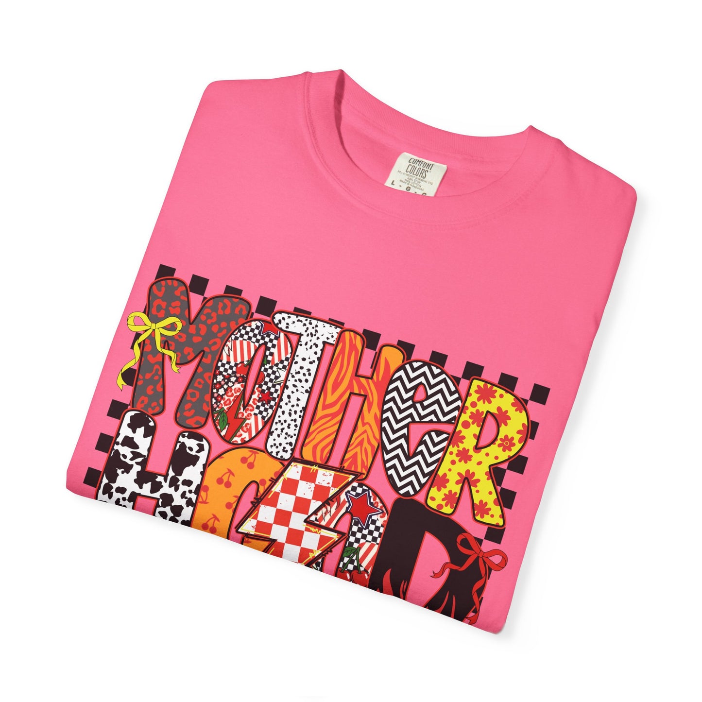 Vibrant Graphic Tee, Motherhood T-Shirt, Gift for New Moms, Casual Style, Unique Baby Shower Gift, Everyday Wear