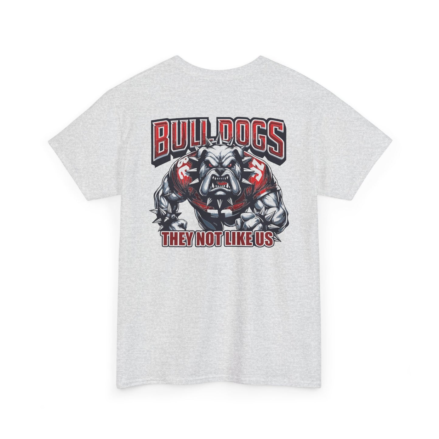 UGA Bulldogs Unisex Heavy Cotton Tee - Sports Shirt, College Apparel, Team Gear, Casual Wear, Gift for Fans