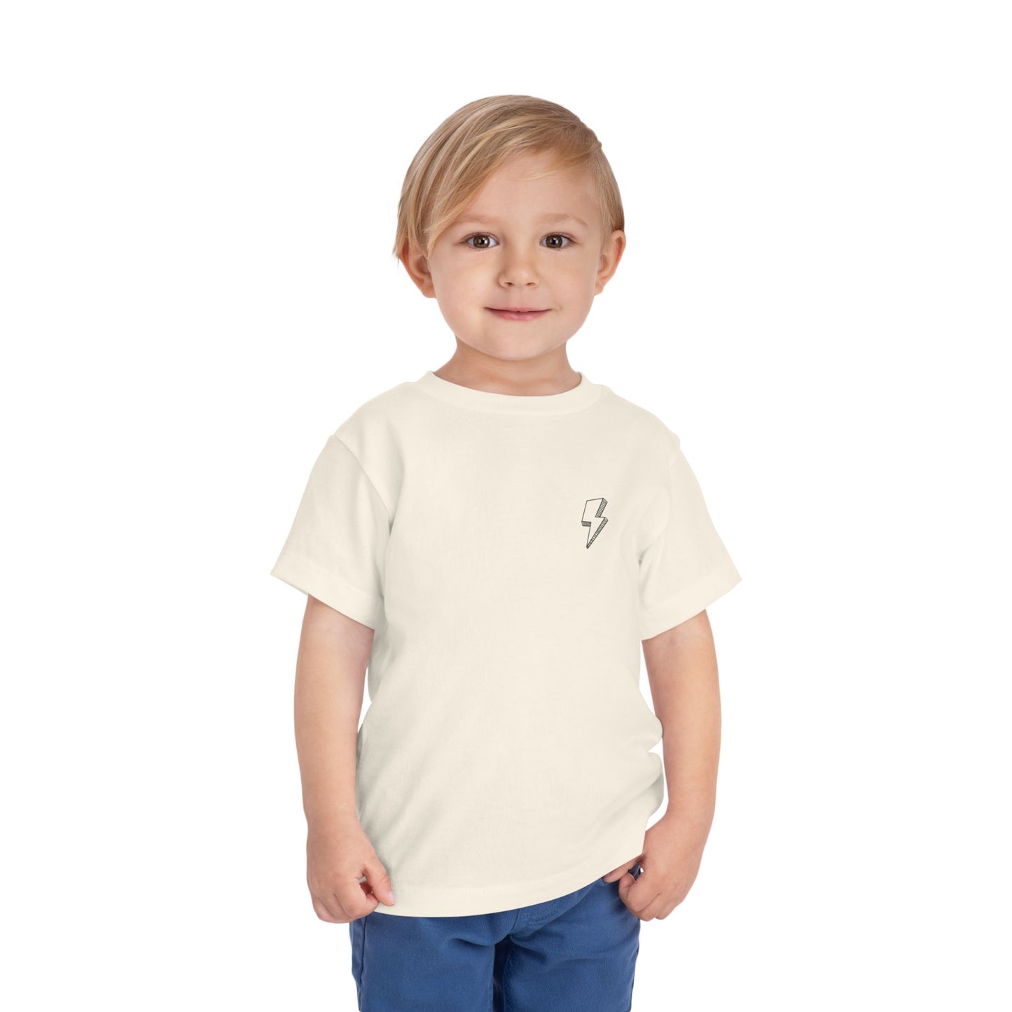 Toddler Lightning Tee | Boys Youth Shirt, Fun Play Tee, Gift for Kids, Birthday Outfit, Stylish Toddler Apparel