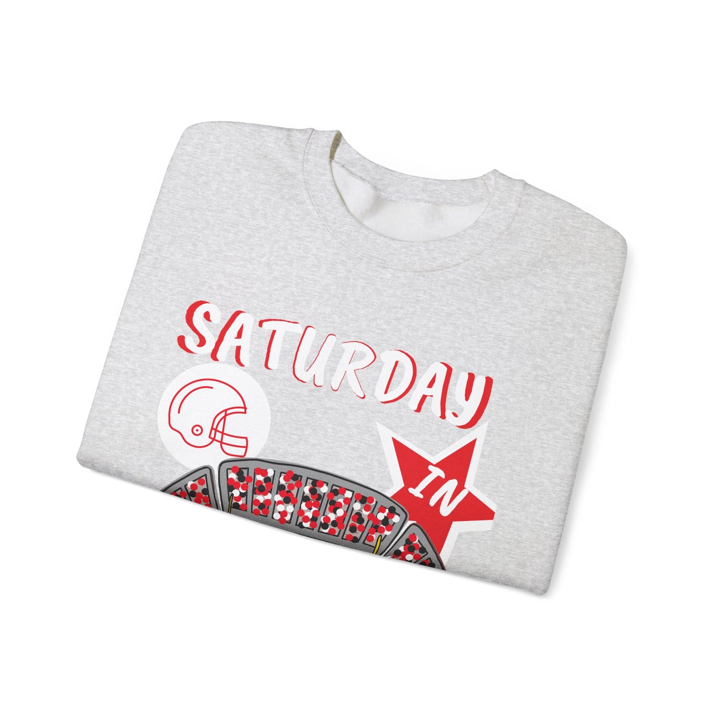 Athens Game Day Sweatshirt - Perfect for Fans, College Spirit Wear, Comfortable Streetwear, Tailgating, Gift for Sports Lovers