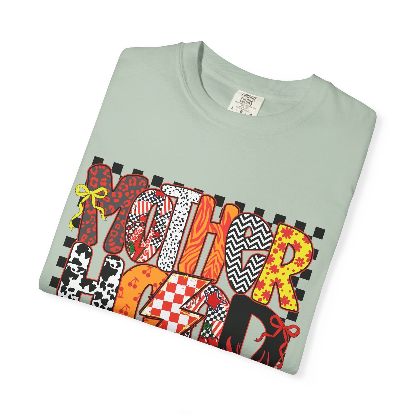 Vibrant Graphic Tee, Motherhood T-Shirt, Gift for New Moms, Casual Style, Unique Baby Shower Gift, Everyday Wear