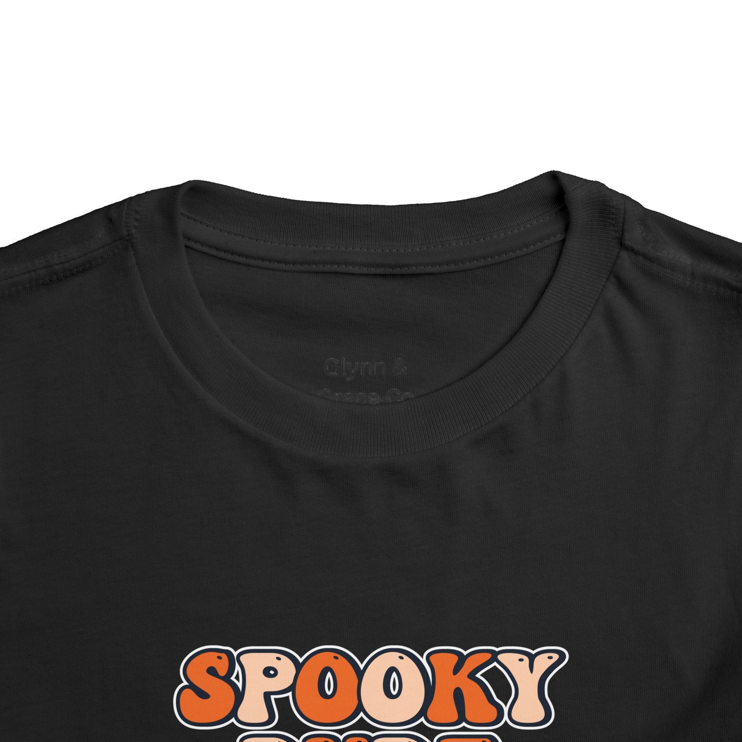 Spooky Toddler Tee - Halloween Shirt for Kids, Ghost Graphic T-Shirt, Toddler Costume Top, Fun Kids Apparel, Halloween Outfit