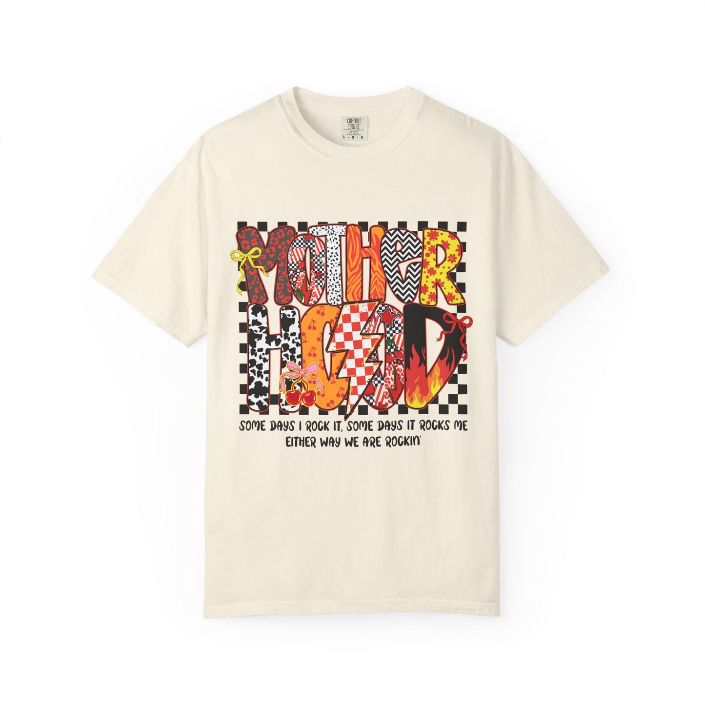 Vibrant Graphic Tee, Motherhood T-Shirt, Gift for New Moms, Casual Style, Unique Baby Shower Gift, Everyday Wear