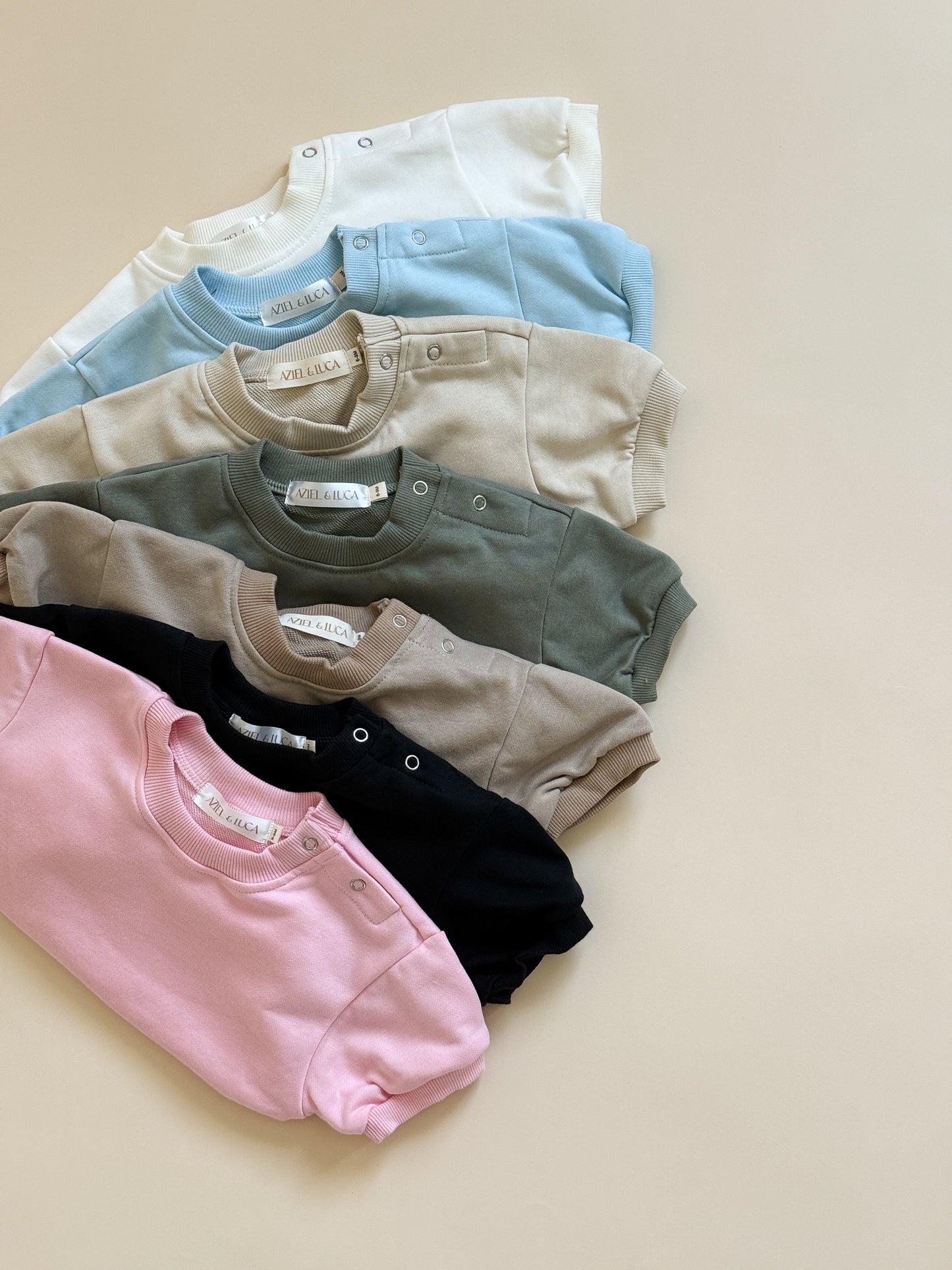 Short Sleeve Bubble Romper