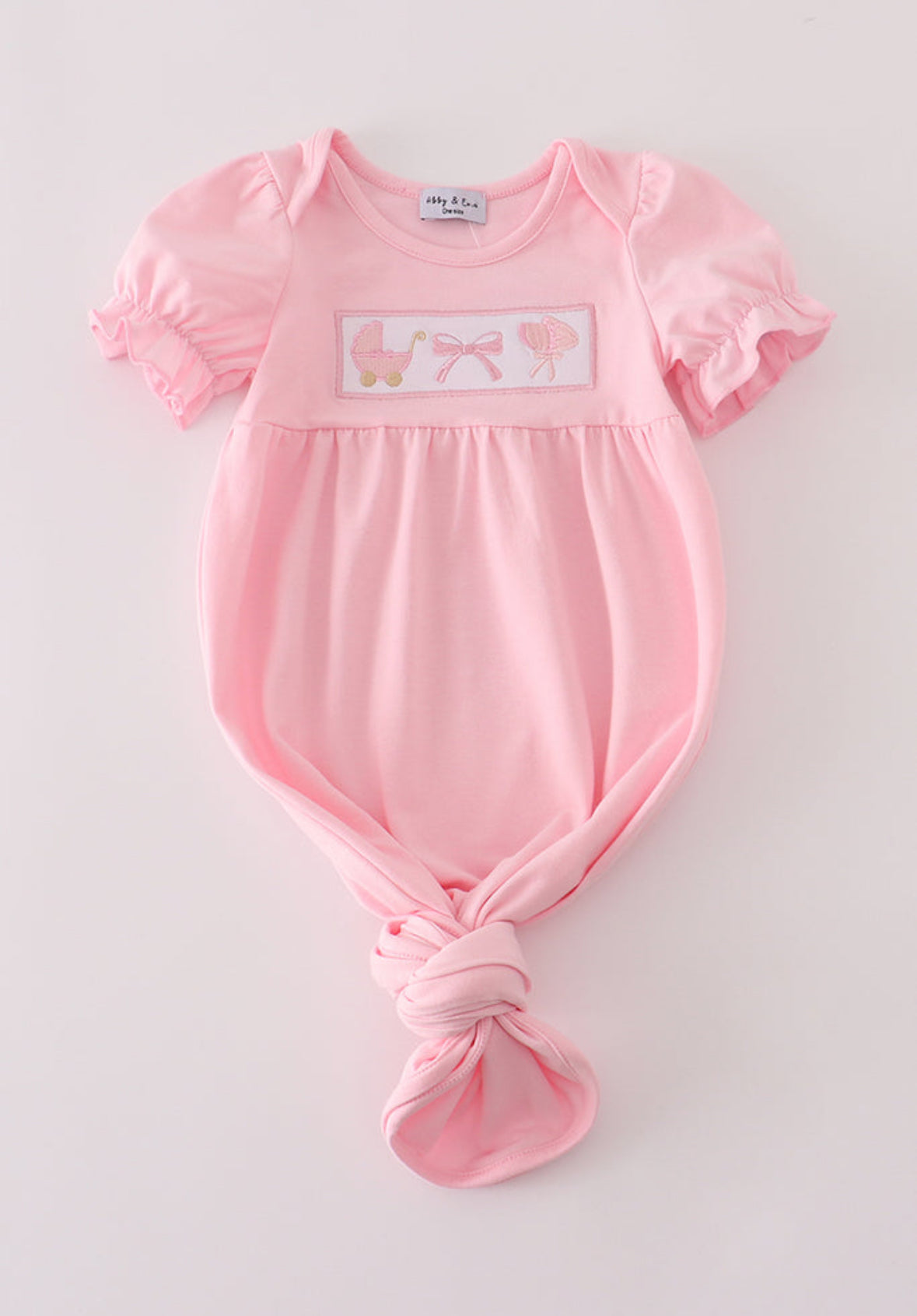PINK BOW EMBROIDERY