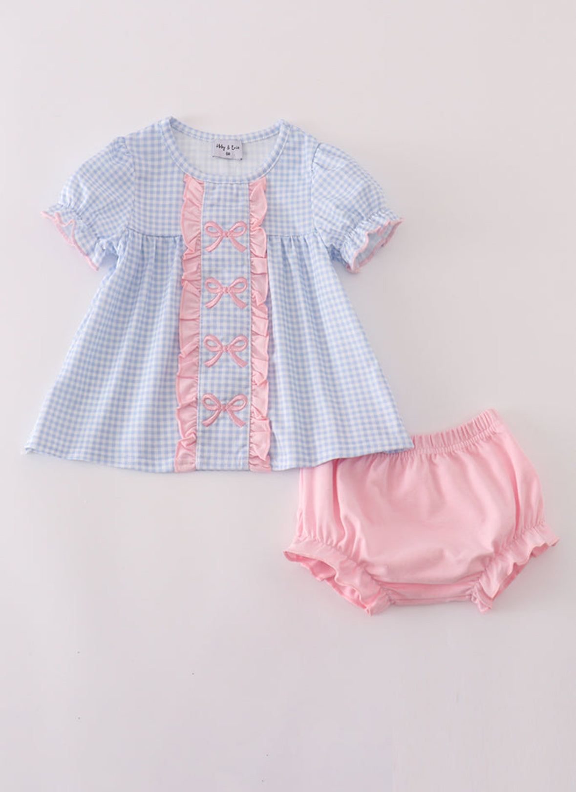 BLUE/WHITE EMBROIDERY