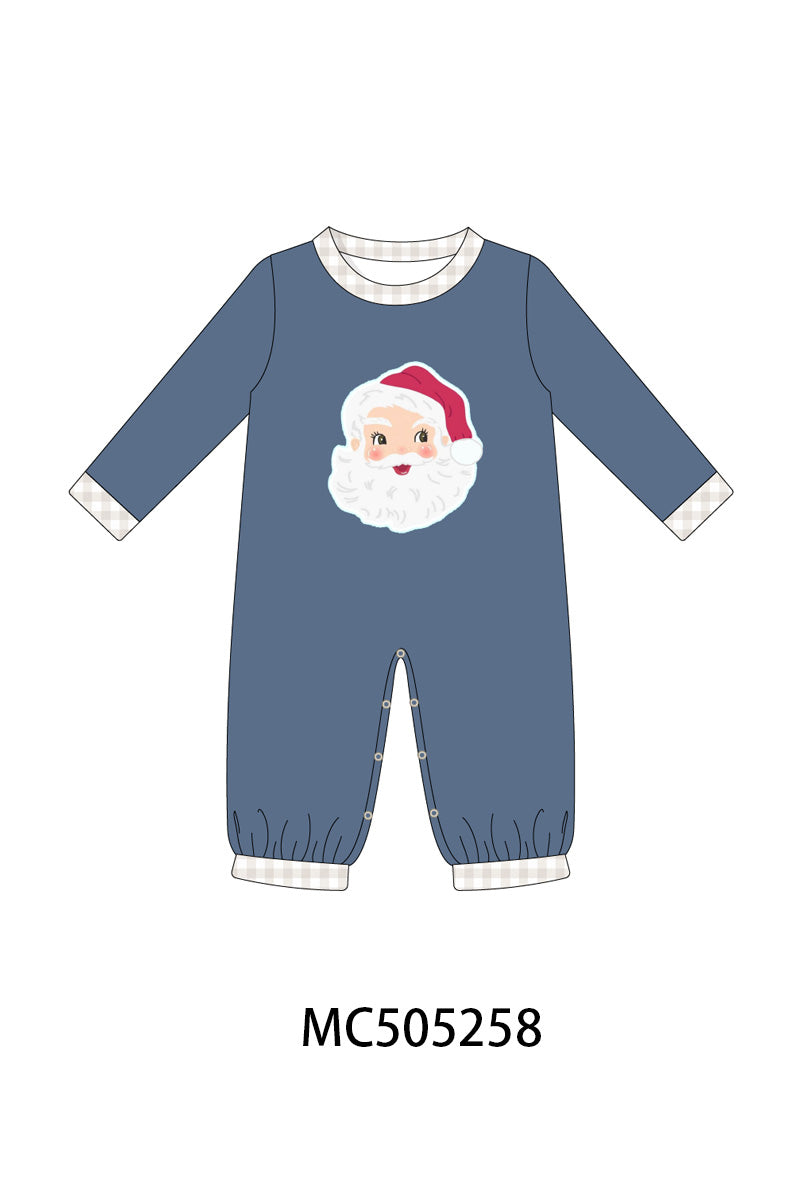 PO57 Christmas santa claus applique collection