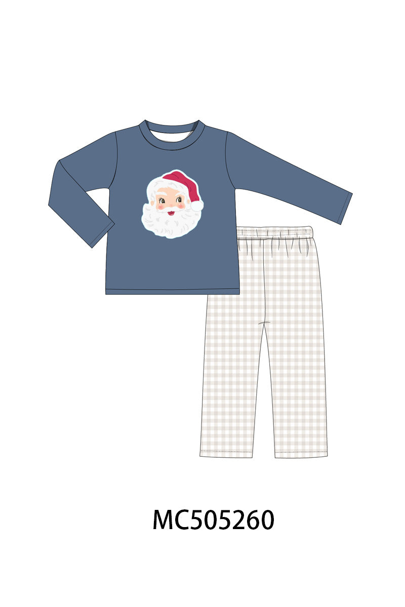 PO57 Christmas santa claus applique collection