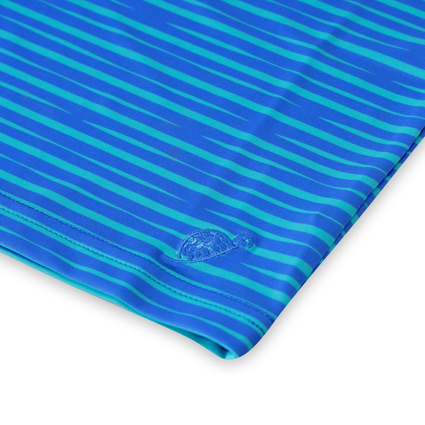 Walker Boys Golf & Tennis Performance Polo -Sonoma Stripe Oasis