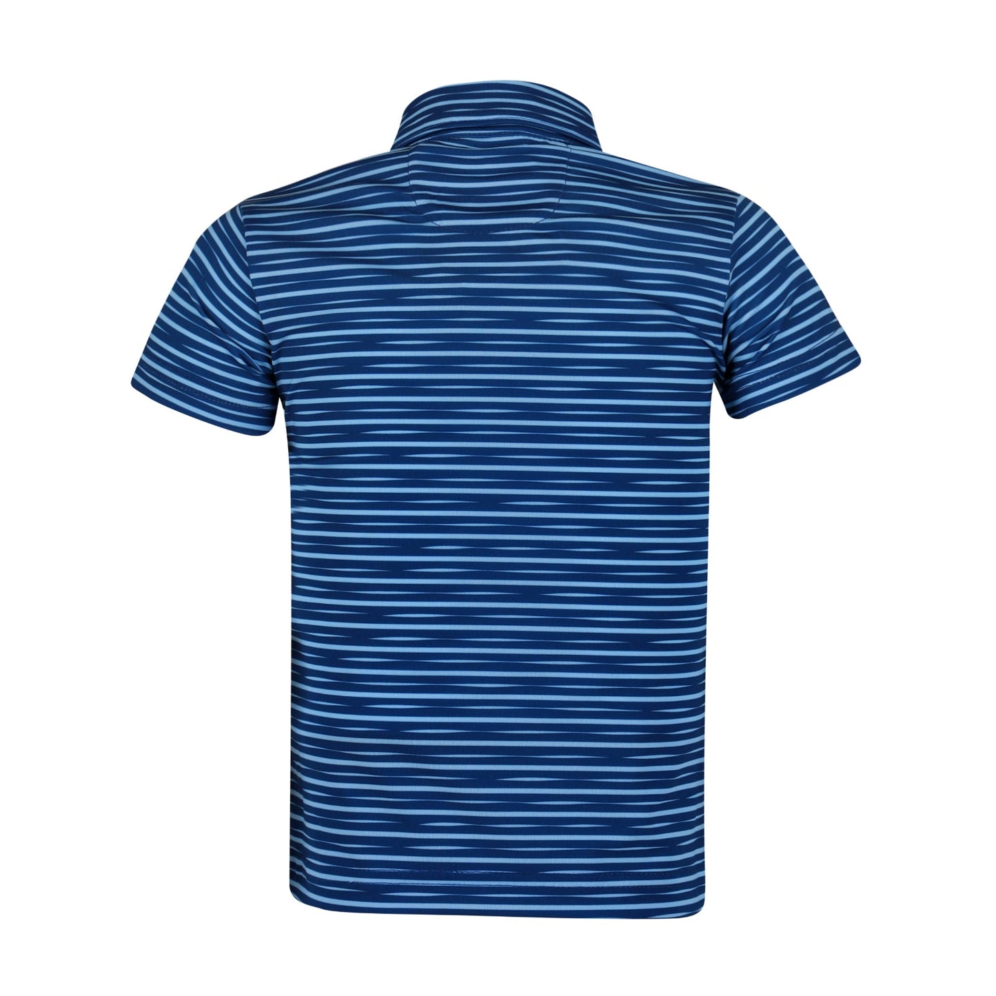 Walker Boys Golf & Tennis Performance Polo -Sonoma Stripe Twilight