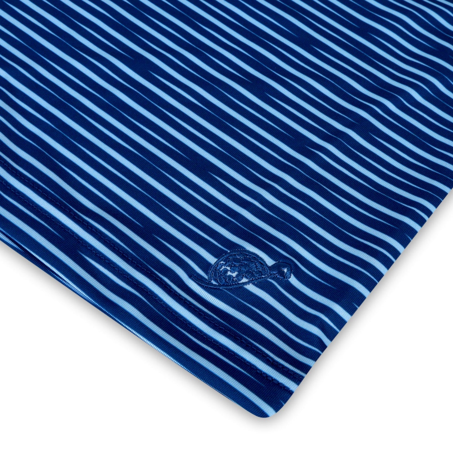 Walker Boys Golf & Tennis Performance Polo -Sonoma Stripe Twilight