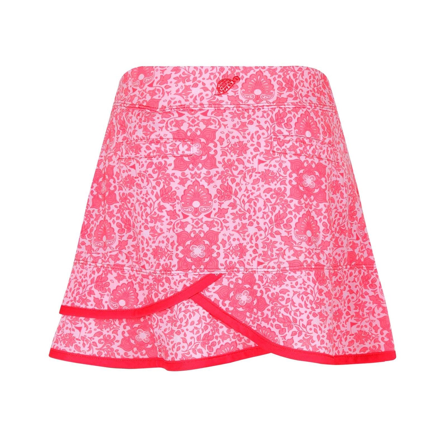 Girls Sadie Scalloped Hem Golf & Tennis Skort  -Riviera Blush