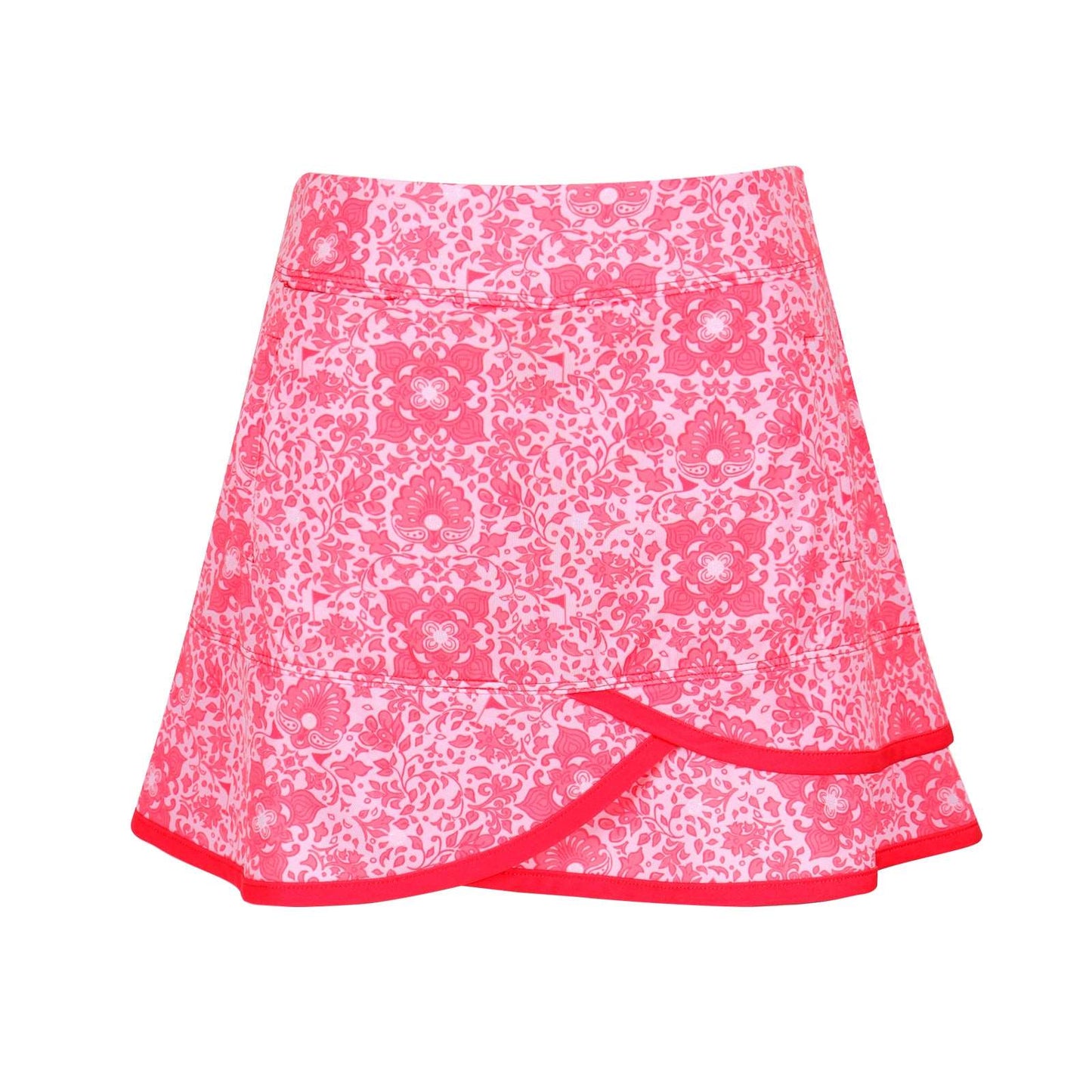Girls Sadie Scalloped Hem Golf & Tennis Skort  -Riviera Blush