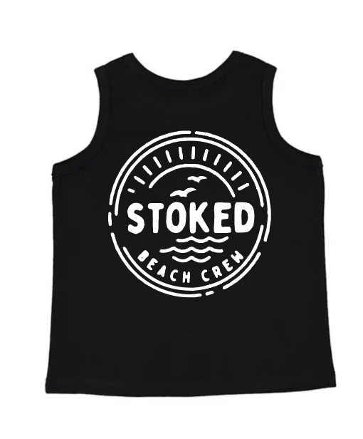 Stoked Beach Crew Tank