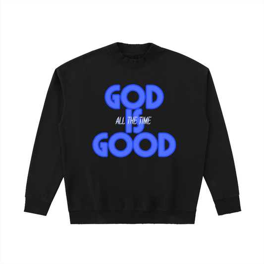 Drop Shoulder Crewneck Sweatshirt