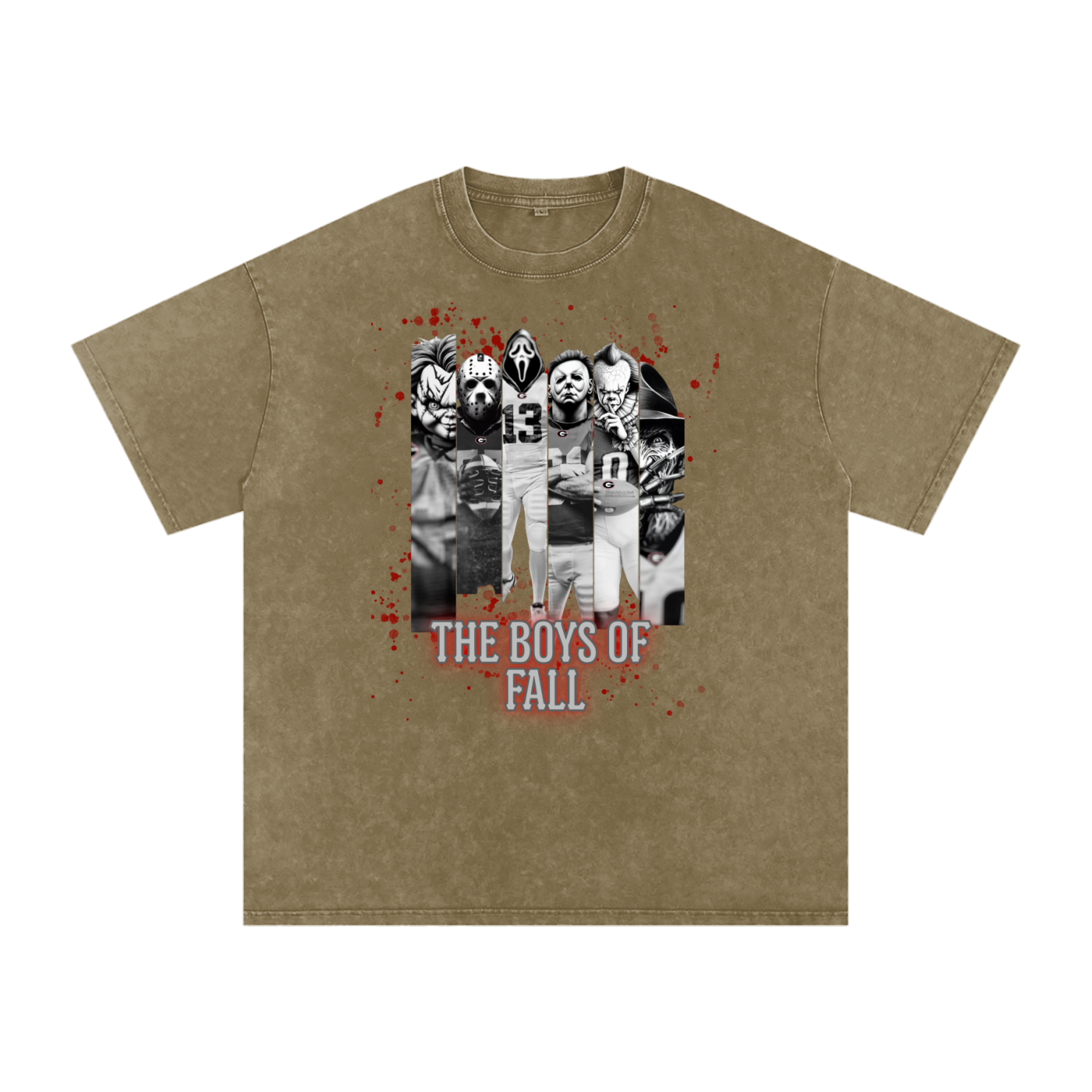 The boys of fall Snow Washed Oversized Cotton T-Shirt
