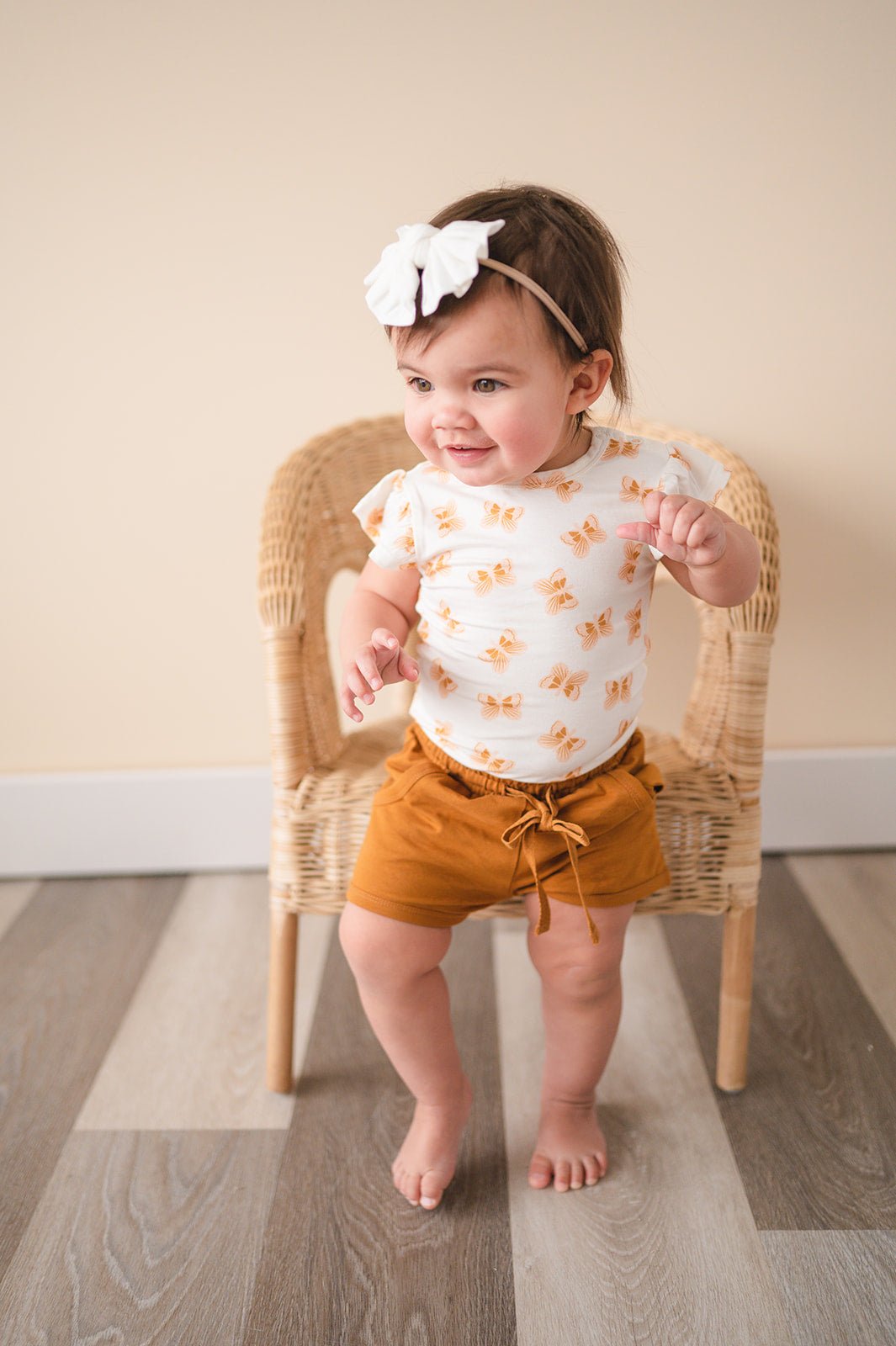 Organic Shorts - Caramel