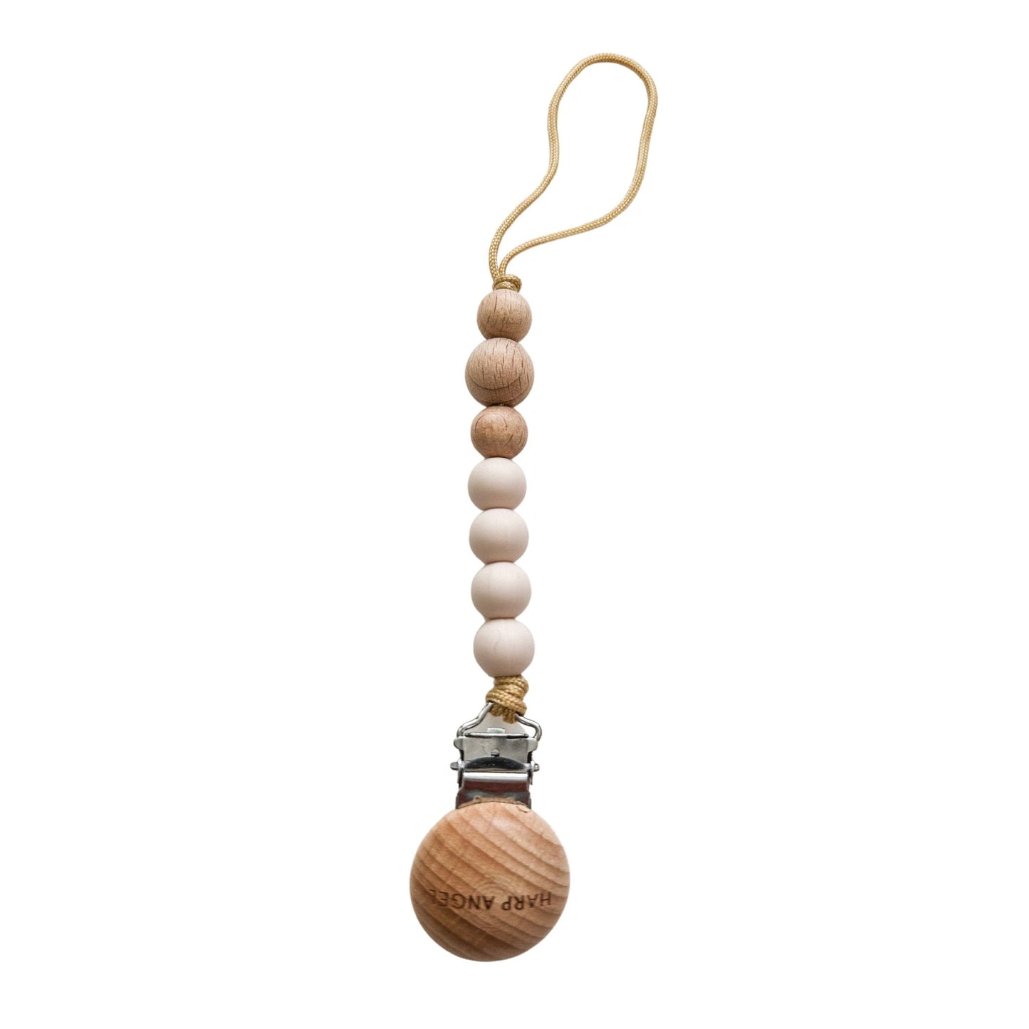 Pacifier Clip Harper (Cream)