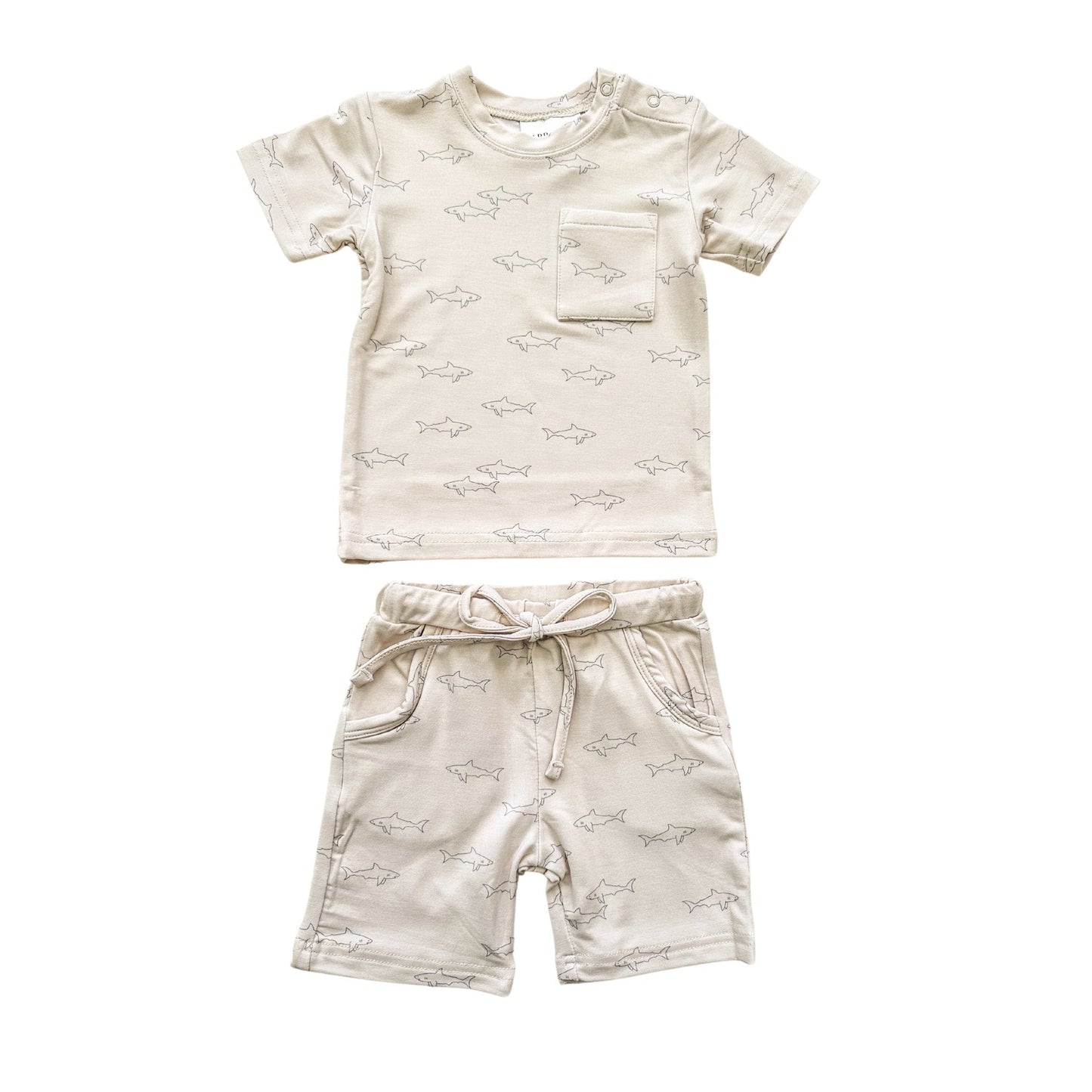 Two-Piece Short Set - Sharks