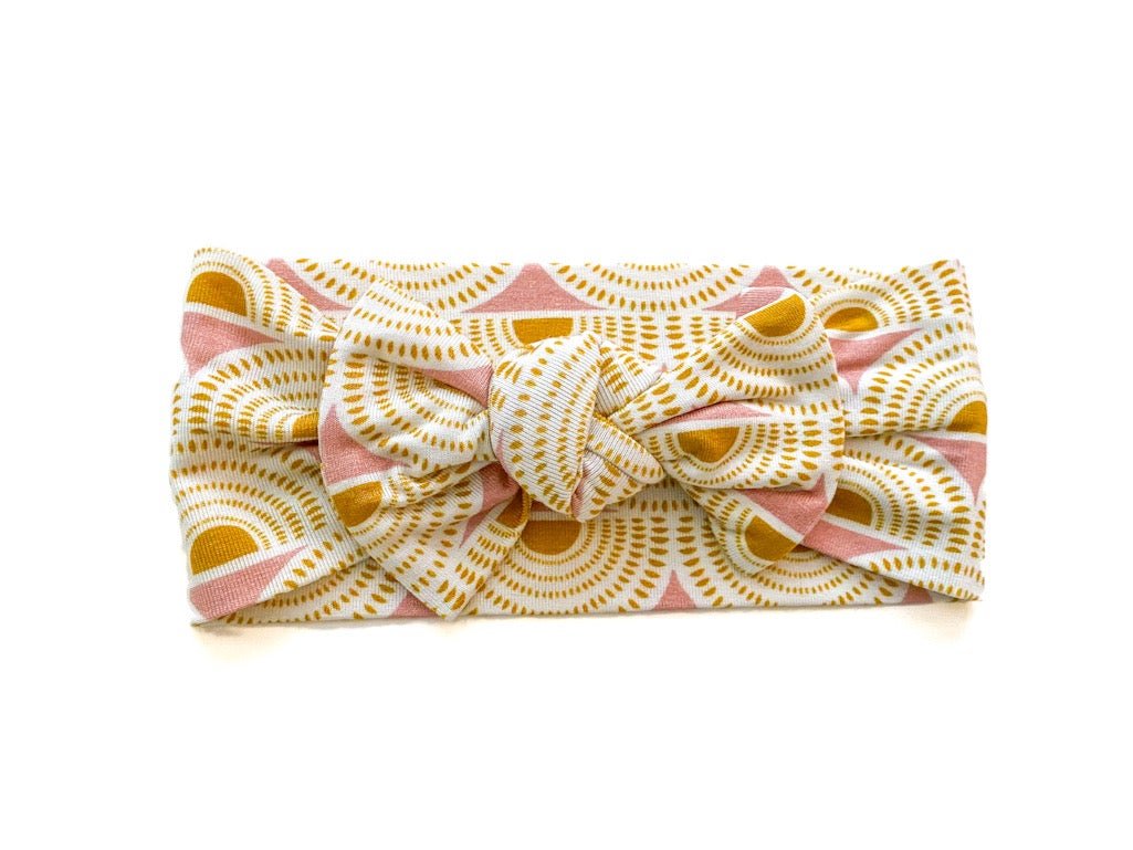 Knotted Headband - Vintage Sunshine