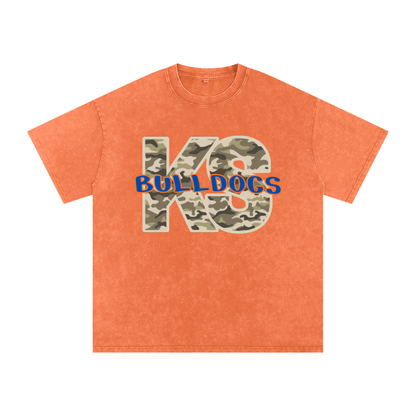 Team camo shirt Snow Washed Oversized Cotton T-Shirt