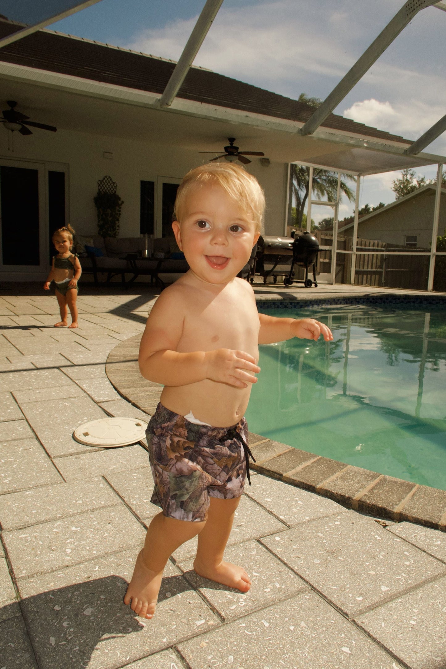 Camo Swim Shorts