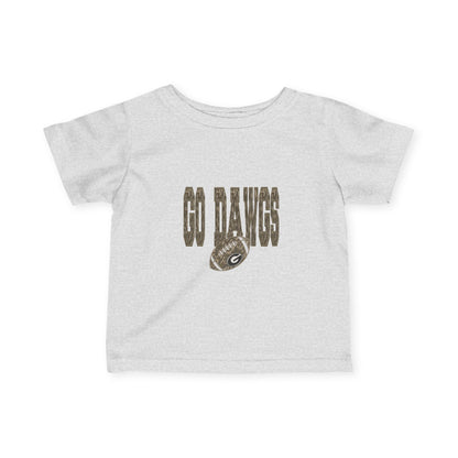 Cheerful Infant Sports Tee - "Go Davids" Football T-Shirt, Baby Game Day Outfit, Kids Gift, Toddler Fan Apparel, Cute Sportswear