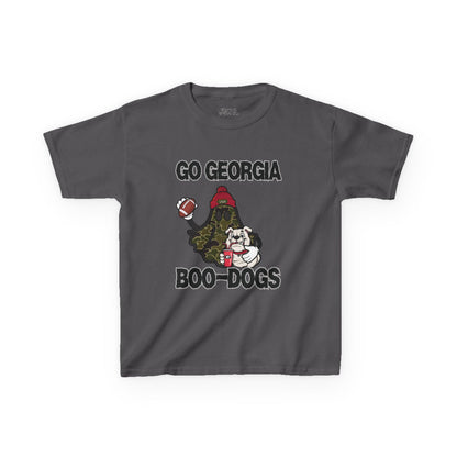 Georgia Boo-Dogs Kids Tee - Fun Sports Shirt, Kid's Game Day Attire, Football Party Outfit, Halloween Themed Tee, Gift for Young Fans