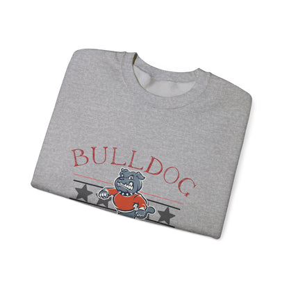 Bulldog Pride Unisex Sweatshirt, Cozy Apparel for Dog Lovers, Perfect for School Spirit, Casual Outings, Gift for Pet Owners