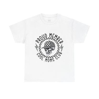 Proud Member Cool Moms Club Tee, Casual Fashion Shirt, Gift for Moms, Unique T-Shirt, Everyday Wear, Mom Life Clothing, Unisex Tee