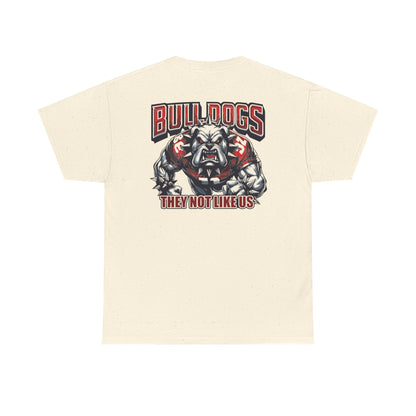 UGA Bulldogs Unisex Heavy Cotton Tee - Sports Shirt, College Apparel, Team Gear, Casual Wear, Gift for Fans
