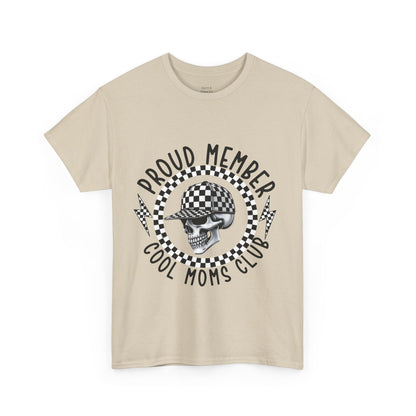 Proud Member Cool Moms Club Tee, Casual Fashion Shirt, Gift for Moms, Unique T-Shirt, Everyday Wear, Mom Life Clothing, Unisex Tee