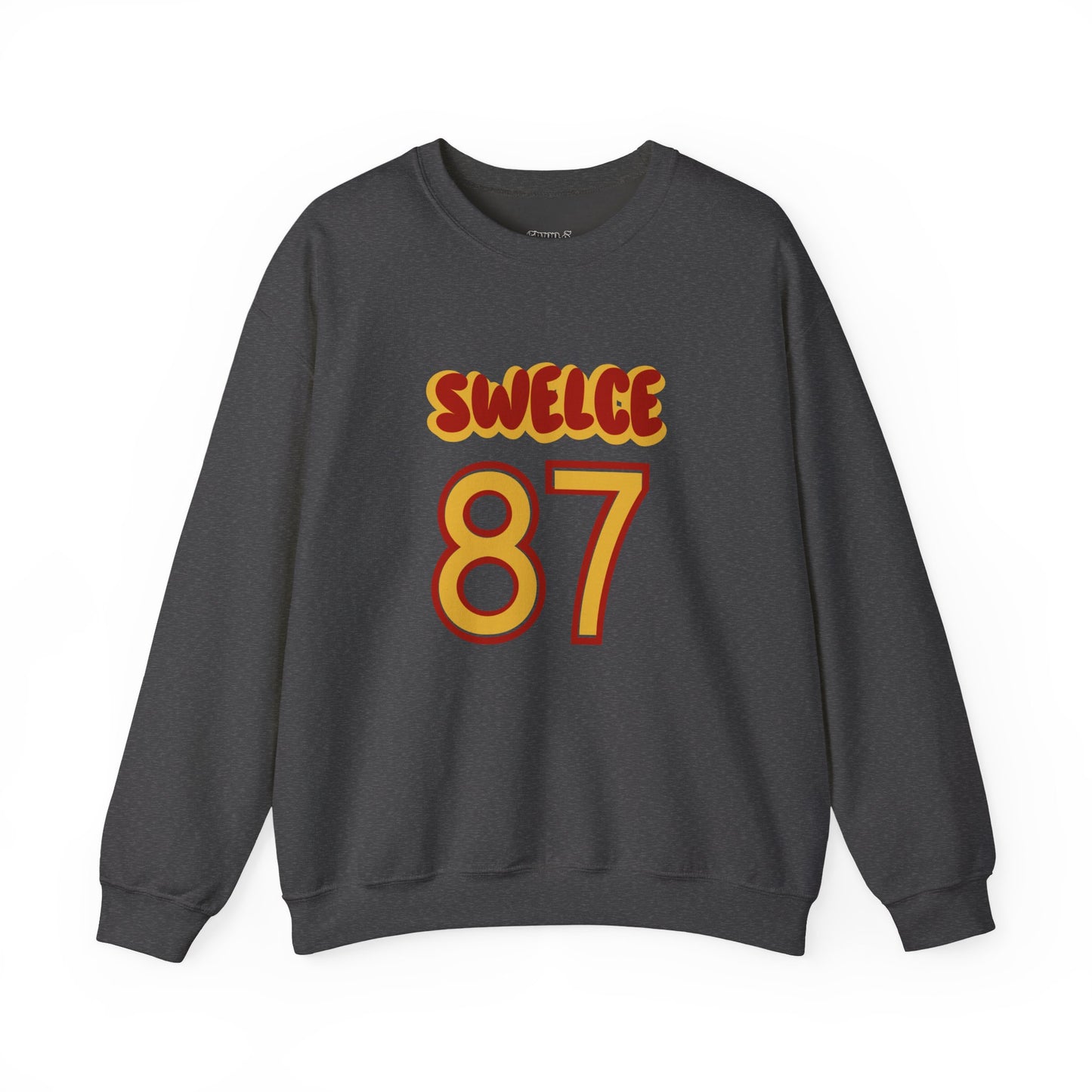 Retro Style Unisex Crewneck Sweatshirt - 'Swelce 87' | Cozy Fashion, Gift for Friends, Casual Wear, Fall Essentials, Trendy Outfit