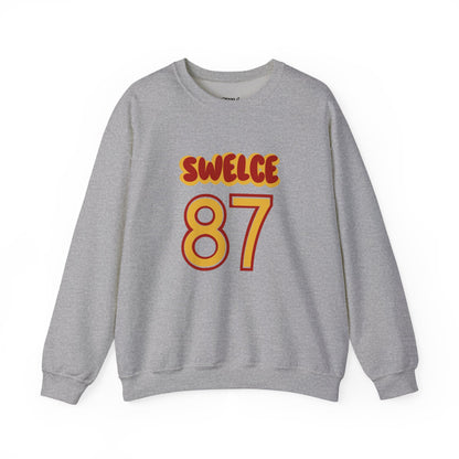 Retro Style Unisex Crewneck Sweatshirt - 'Swelce 87' | Cozy Fashion, Gift for Friends, Casual Wear, Fall Essentials, Trendy Outfit