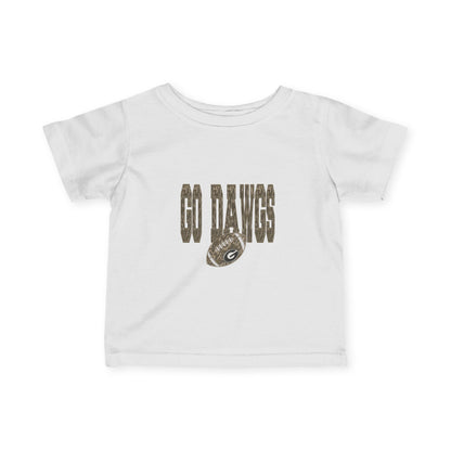 Cheerful Infant Sports Tee - "Go Davids" Football T-Shirt, Baby Game Day Outfit, Kids Gift, Toddler Fan Apparel, Cute Sportswear