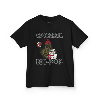 Georgia Boo-Dogs Kids Tee - Fun Sports Shirt, Kid's Game Day Attire, Football Party Outfit, Halloween Themed Tee, Gift for Young Fans