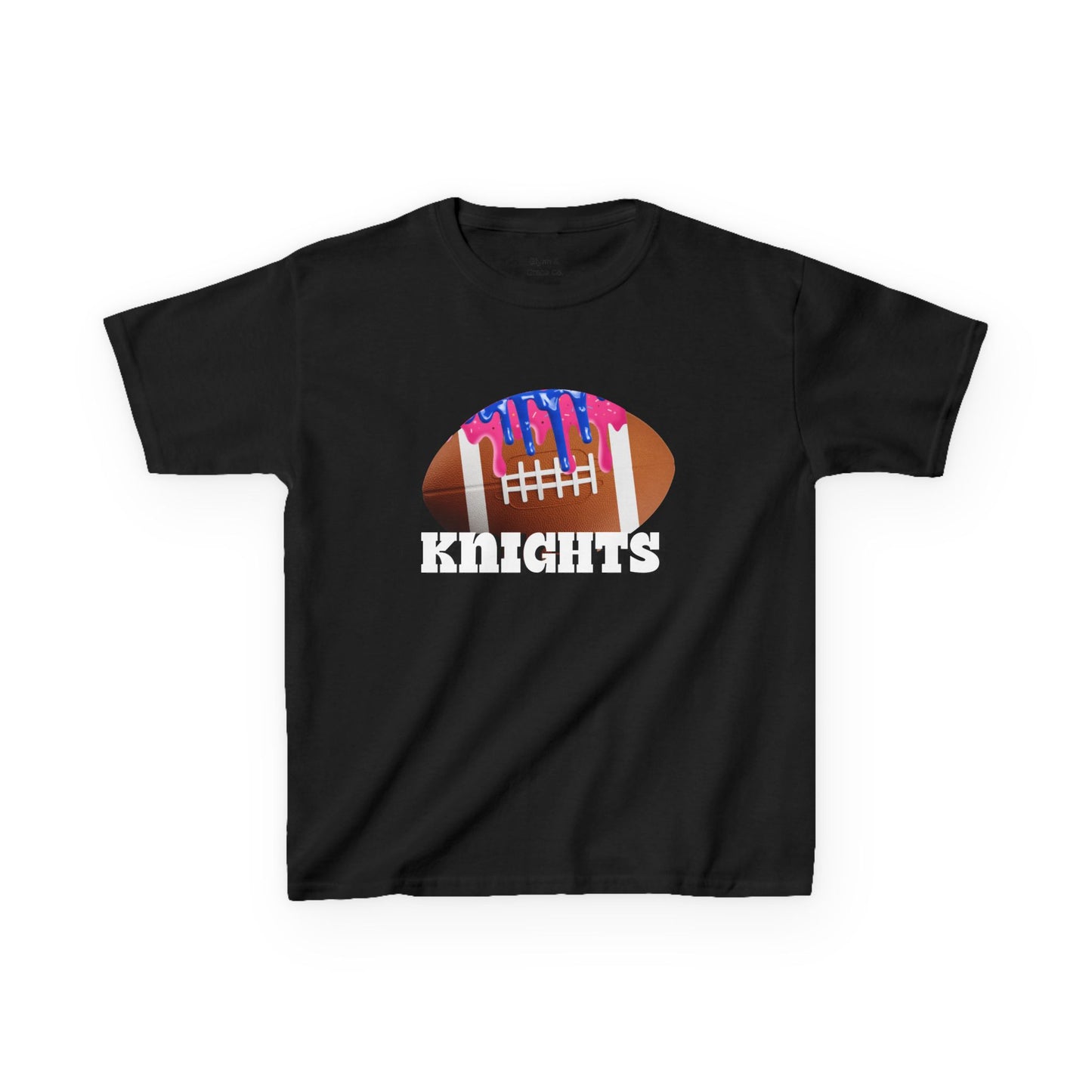 Knights Kids Football Tee | Fun Sports Shirt for Young Athletes, Perfect for Team Spirit, Birthday Gifts, Game Day, Casual Wear