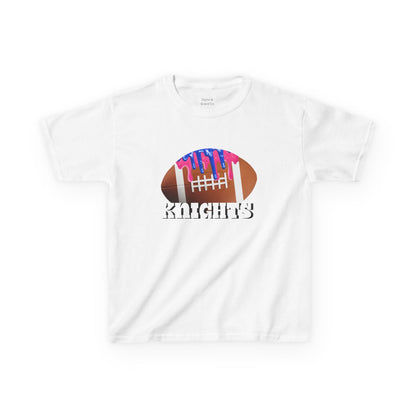 Knights Kids Football Tee | Fun Sports Shirt for Young Athletes, Perfect for Team Spirit, Birthday Gifts, Game Day, Casual Wear
