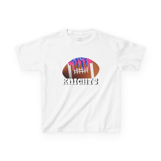 Knights Kids Football Tee | Fun Sports Shirt for Young Athletes, Perfect for Team Spirit, Birthday Gifts, Game Day, Casual Wear