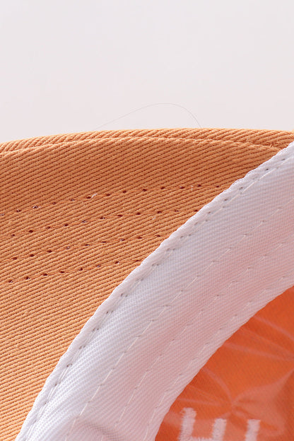 Brown bro embroidery baseball cap