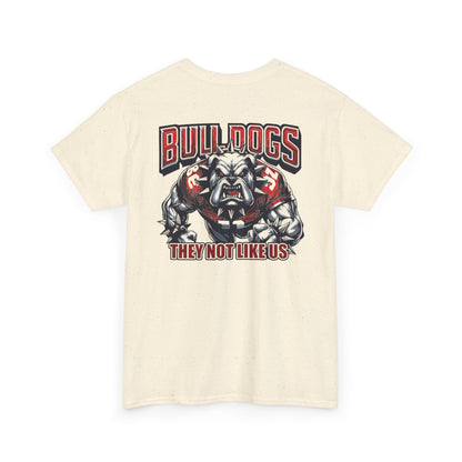 UGA Bulldogs Unisex Heavy Cotton Tee - Sports Shirt, College Apparel, Team Gear, Casual Wear, Gift for Fans