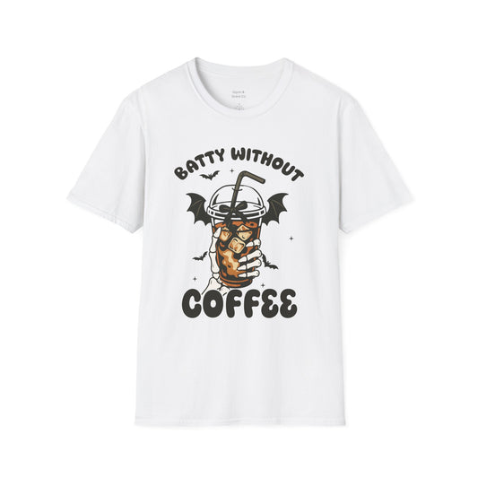Batty Without Coffee T-Shirt - Fun Graphic Tee, Unisex Halloween Apparel, Cute Coffee Lover Gift, Batty Designs for Coffee [...]