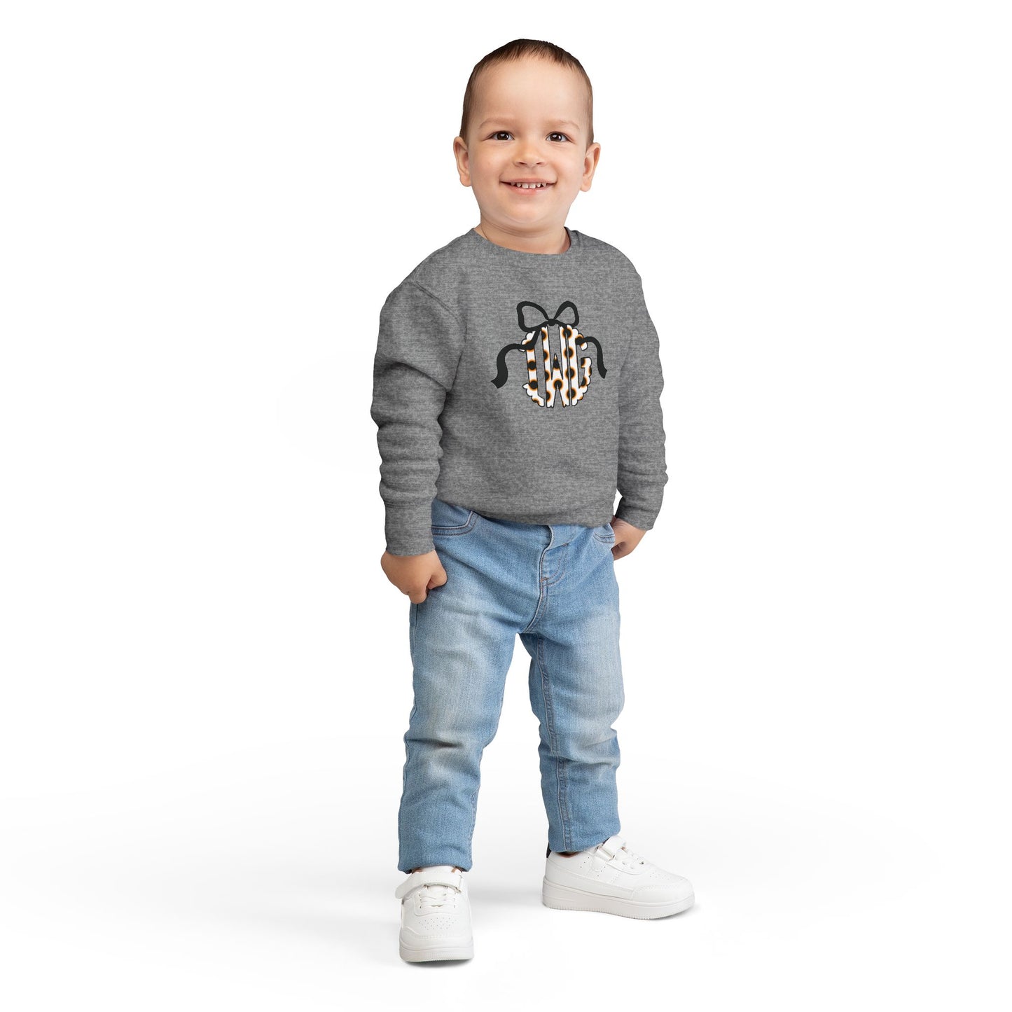 Toddler Sweatshirt with Bow Design, Cozy Kids Pullover, Cute Baby Sweater, Gifts for Toddlers, Birthday Outfit
