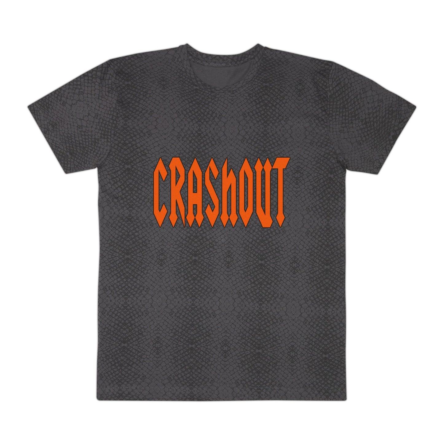 Men's Graphic Tee, CRASHOUT Leopard Print Shirt, Casual Streetwear, Gift for Him, Festival Fashion, Cool Summer Outfit