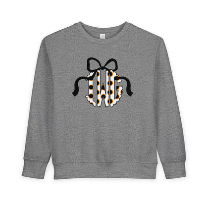 Toddler Sweatshirt with Bow Design, Cozy Kids Pullover, Cute Baby Sweater, Gifts for Toddlers, Birthday Outfit